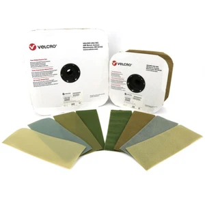 VELCRO® Brand Fasteners - Foliage Green Loop 4" Wide x 12" DGLCS MBSS FSBE AOR1 - Picture 1 of 4