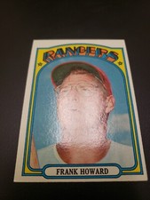 1972 Topps #350 Frank Howard Texas Rangers