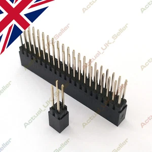π¬π§ Raspberry Pi long tall 40 20x2 pin GPIO header stacking extension extender - Picture 1 of 6