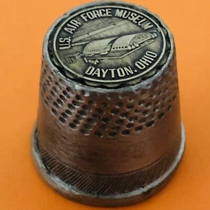 Pewter Thimble - US Air Force Museum, Dayton, Ohio - Picture 1 of 8