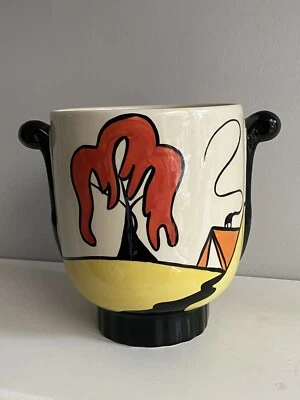 LORNA BAILEY THE DINGLE PORTHILL TWO HANDLED  PLANTER  OLD ELLGREAVE POTTERY - Image 1 of 4