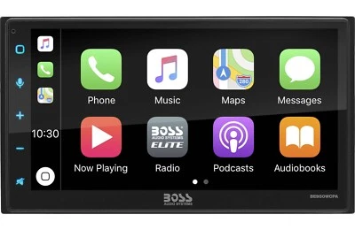 NEW - BOSS BVCP9685A Double-DIN Multimedia Player - Android Auto/Apple CarPlay. - Image 1 of 4
