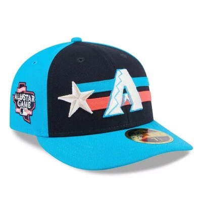 New Era 59Fifty MLB All Star Game 2024 Arizona D-Backs Low Profile 7 1/2 Hat - Image 1 of 4