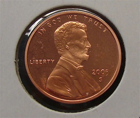 Proof Lincoln Memorial Penny---2003-S Proof Cover