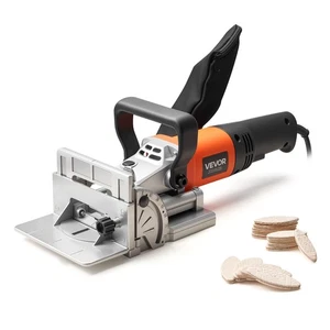 VEVOR Akku Flachdübelfräse Nutfräse Biscuit Joiner 5,9A 11600U/min 760W Motor - Bild 1 von 12
