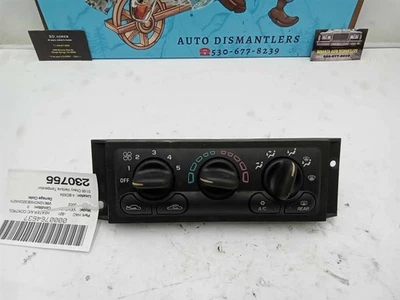 01-05 Chevy Venture Temperatura Climatizador Tablero Calor Aire Acondicionado USADO OEM 10301047 Foto 1 de 4