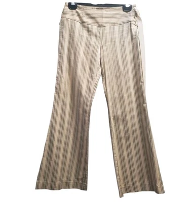 Juicy Couture джинсы брюки винтажный Y2K расклешенный в полоску ленты эластичной размер 25 - Изображение 1 из 4