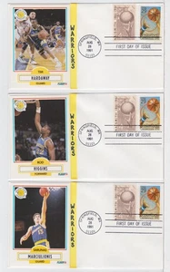 TurtlesTradingPost- Basketball Centennial 1991 FDC #2560- Warriors Card Cachets - Picture 1 of 1