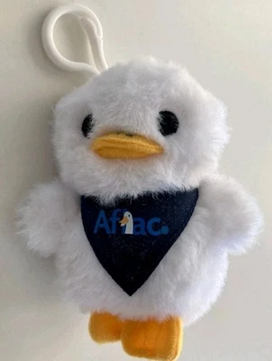 AFLAC Bebé Pato Peluche Llavero Sonido “AFLAC” Mochila Clip ¡Lindo! Lijadoras Deion Foto 1 de 4