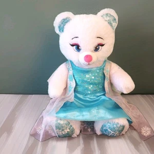 Build A Bear Cat Disney's Frozen Princess Elsa With Sparkly Dress 16” Tall Plush - Picture 1 of 10
