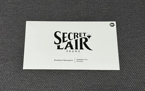 Magic the Gathering Secret Lair X Deadeye Navigator Rainbow Foil Edition - Picture 1 of 3
