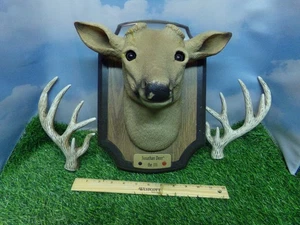 Vintage Gemmy JOHNATHAN DEER Animated Trophy Wall Mount Singing/Talking Rare - Picture 1 of 8