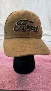 Ford Script Logo Mütze braun Snapback - H3 Kopfbedeckung Twill Baseball Cap - Bild 1 von 5