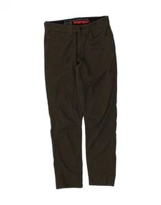 WRANGLER Mens Straight Casual Trousers W30 L30 Khaki Cotton AI02 - Picture 1 of 3