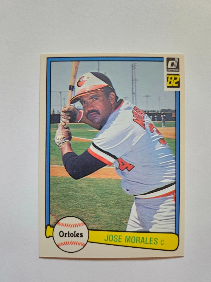 1982 DONRUSS JOSE MORALES #203 NM - Image 1 of 1