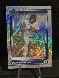 2021 Donruss Riley Greene Shimmer Rated Prospect Card #RP5 - Tigers - Picture 1 of 1