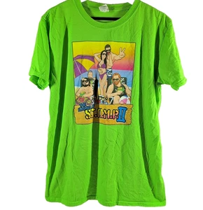 Camiseta Pro Wrestling Verde Verano de S.T.O.M.P II Adulto Grande Algodón - Se Ajusta a M - Imagen 1 de 8