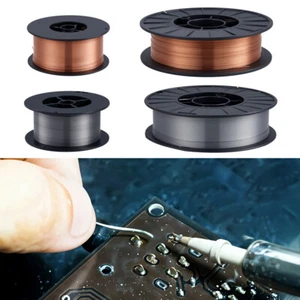Mig Wire Gasless Mild Welding Welder Reel Spool Roll Flux Cored 0.8/1.0mm 1/5kg - Picture 1 of 20