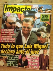 Revista LUIS MIGUEL ACUSADO DE COPIA Arg Noviembre 1999 - Imagen 1 de 2