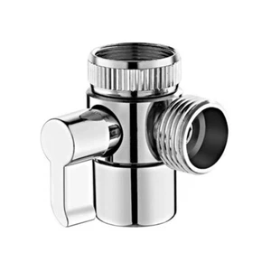 Shower Faucet Adapter Kitchen Sink Splitter Diverter Valve Water Tap Connector - Picture 1 of 8
