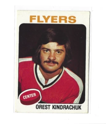 1975-76 O-Pee-Chee #389 Orest Kindrachuk EX - Image 1 of 2
