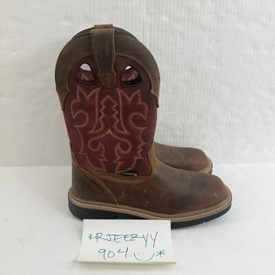 Botas de seguridad Wolverine Rancher Durashock Wellington para hombre talla 8M $180 Foto 1 de 4