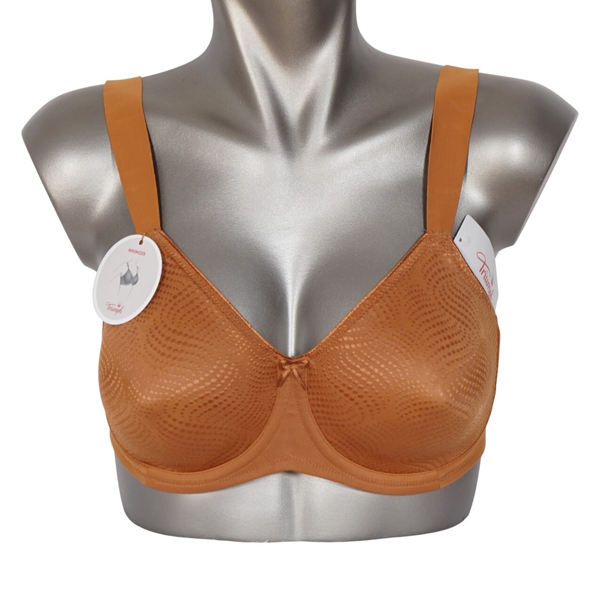 Frugue Reggiseno Senza Ferretto Contenitivo Taglie Forti Pizzo Donna Blu IT 8E - Foto 11