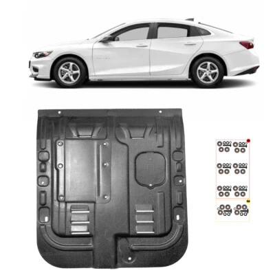 For Chevrolet Malibu 2017-2018 Under Engine Splash Guards Front Engine Mud Flaps Foto 1 de 4