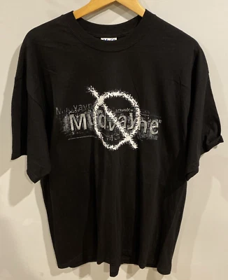 Vintage 2001 Mudvayne Tour Graphic T-Shirt Black Double Sided Men’s Size XL - Image 1 of 4