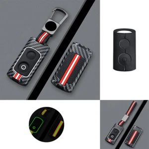 Zinc Alloy Silicone Motorcycle Key Case Cover For Yamaha NVX XMAX AEROX JAUNS - Picture 1 of 9