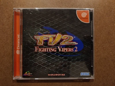 Fighting Vipers 2 - Sega Dreamcast DC - NTSC J Japan - c/w Spine Card AM2 - Image 1 of 4