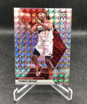 2019-20 Mosaic Thomas Bryant Silver Mosaic Prizm #142 Washington Wizards - Image 1 of 2