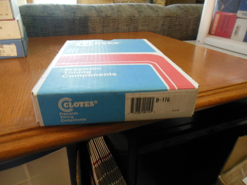 Correa de distribución Cloyes B176 para Toyota MR2 1989 1,6 L Foto 1 de 1