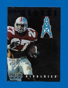 1996 PRO LINE SCORE BOARD RIVALRIES EDDIE GEORGE TIM BIAKABUTUKA #R19 ROOKIE RC - Picture 1 of 2
