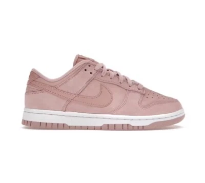 Talla 5W-Nike Dunk Premium Bajo Suave Rosa Mujer DV7415-600, ¡En mano Lindo! Tapa baja Foto 1 de 4