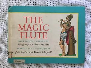 *SELTEN* 1962 DIE ZAUBERFLÖTE Mozart Knopf HC Erstausgabe John Updike Ex-Bibliothek - Bild 1 von 6
