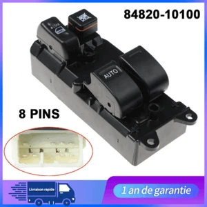 Commande Bouton Lève Vitre pour Toyota Yaris Hilux Land Cruiser 84820-10100 Neuf - Picture 1 of 8