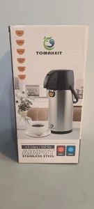 TOMAKEIT Airpot Coffee Carafe Thermal 3L(102 Oz) Insulated Stainless Steel - Picture 1 of 5