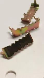 100 perchas de dientes de sierra HAMMER IN STEEL tamaño una pulgada - Imagen 1 de 5