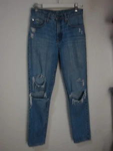NOBODY High Rise Slim Jeans sz 24 6 -   BUY Any 5 Items = Free Post - Imagen 1 de 8