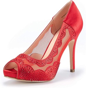 cheap red pumps