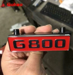 Silver Letters Grille Emblem Logo Badge New For G800 G-Class W464 W463 W463A - Picture 1 of 4