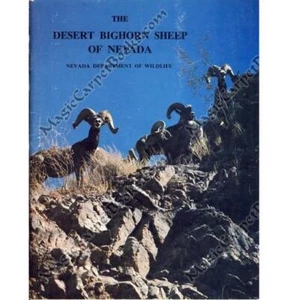 The Desert Bighorn Sheep of Nevada Ovis Canadensis Animals Wildlife Illustrated - Picture 1 of 1