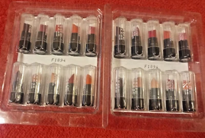 AVON ULTRA COLOR INDULGENCE LIPSTICK BULLET 10 SAMPLES~LOT OF 2~DISCONTINUED NOS - Image 1 of 2