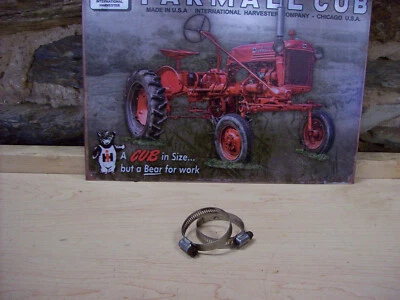 Farmall Cub International IH Water hose clamps IH marked - Image 1 of 2
