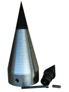 150mm Drillkegel Holzspalter Kegelspalter 40mm Aufnahme + NUT Spitze wechselbar - Bild 1 von 2