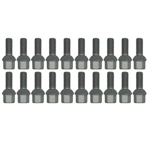 20 x Radschrauben M12x1,5x28mm Kugel R12 SW17 geomet Radbolzen Mercedes CLC - Bild 1 von 2
