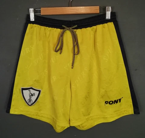 MEN'S FC TOTTENHAM HOTSPUR 1995/1997 SHORTS PANTALONES FOOTBALL SOCCER SIZE S Cover