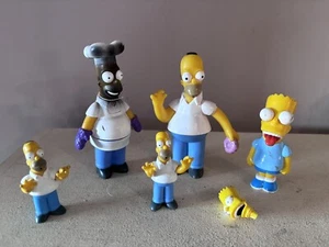 The Simpsons Burger King Bundle 2001 Homer 1998 Bart And 2 96 Fox Homer - Picture 1 of 9