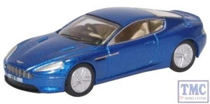 76AMDB9003 Oxford pressofuso OO Aston Martin DB9 coupé blu cobalto - Foto 1 di 1